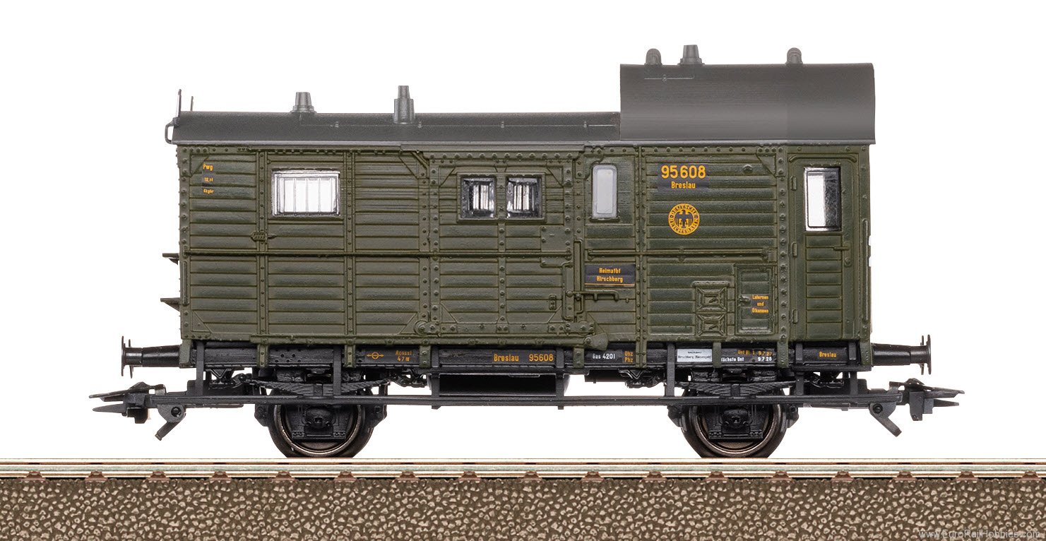 Trix 24987 DRG Type Pwg Pr 14 Freight Baggage Car (2025 