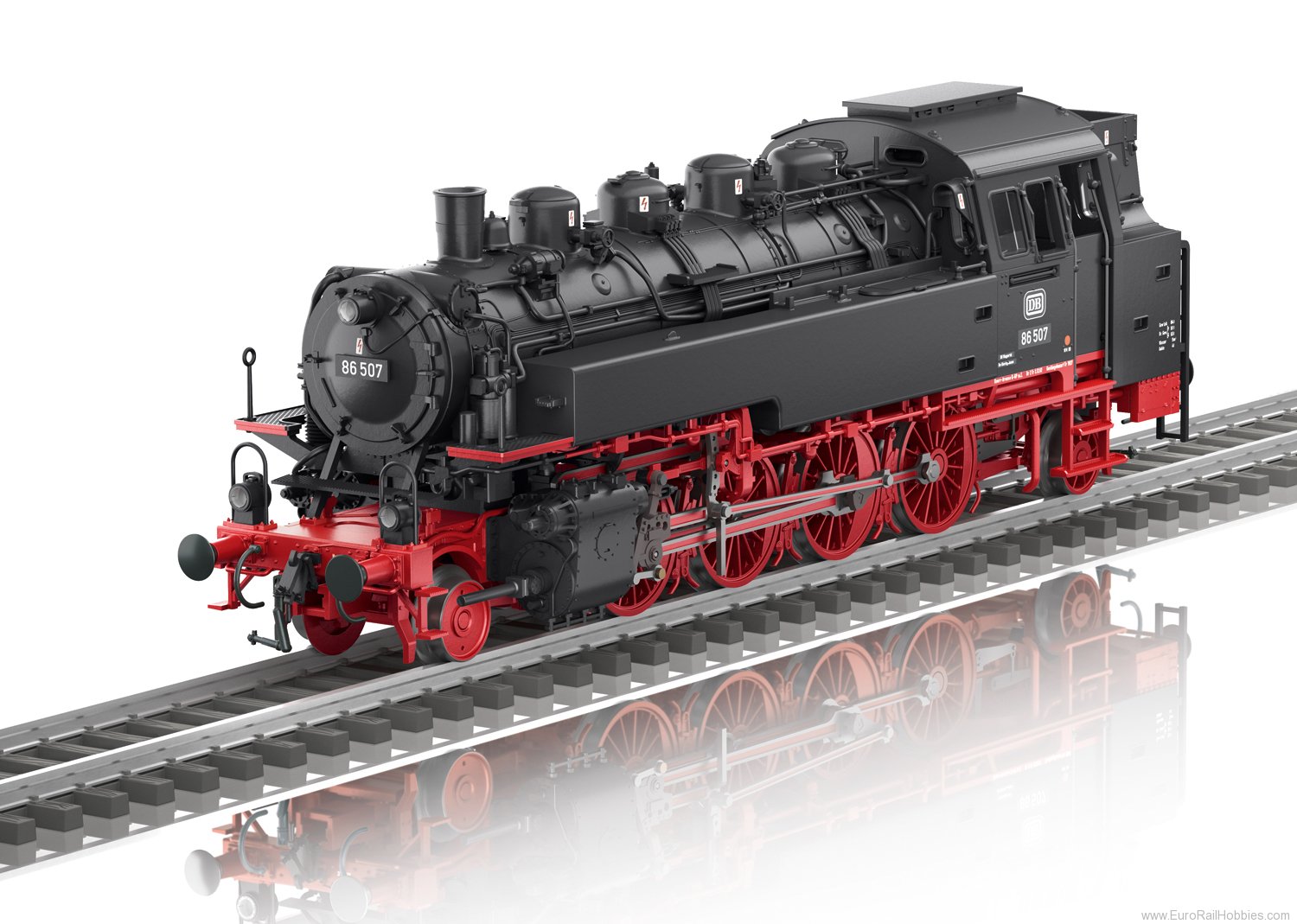 Trix 25086 DB Cl. 86.0-8 Steam Tank Locomotive (Complete