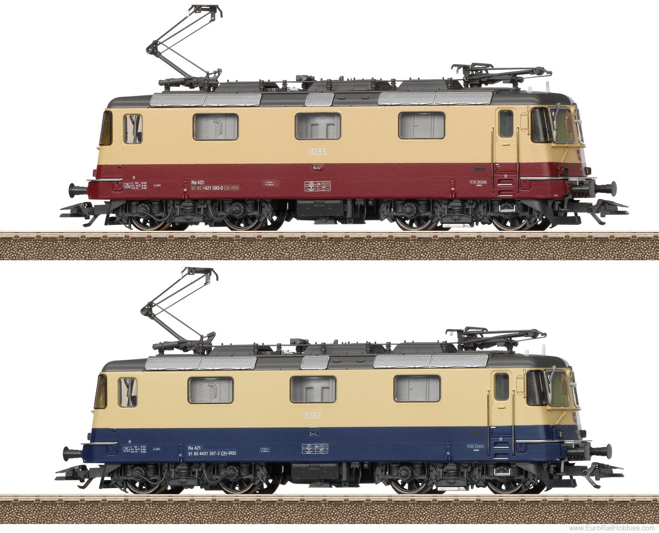 Trix 25100 TEE Class Re 421 Double Electric Locomotive S