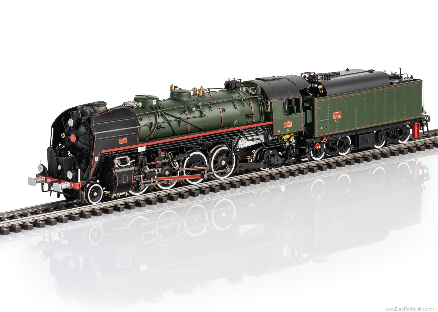 Trix 25141 SNCF Steam locomotive Class 141-R,Road no. 12