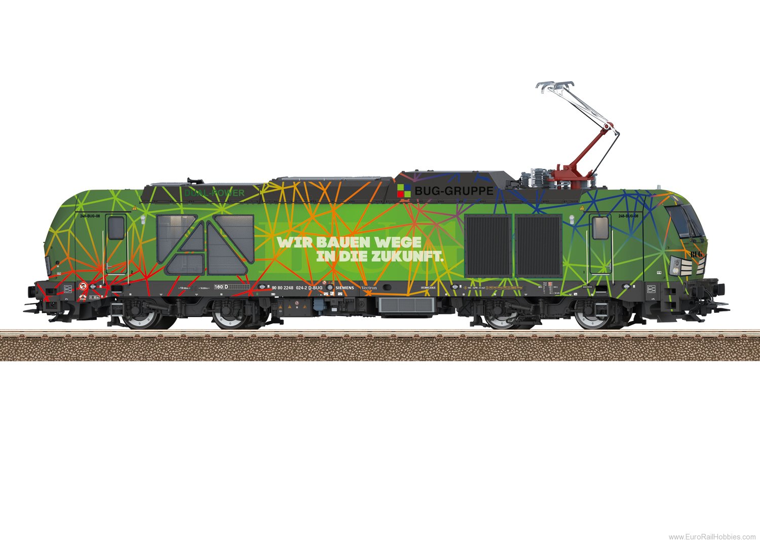 Trix 25295 BUG Vectron DM Cl. 248 Locomotive (DCC/MFX w/