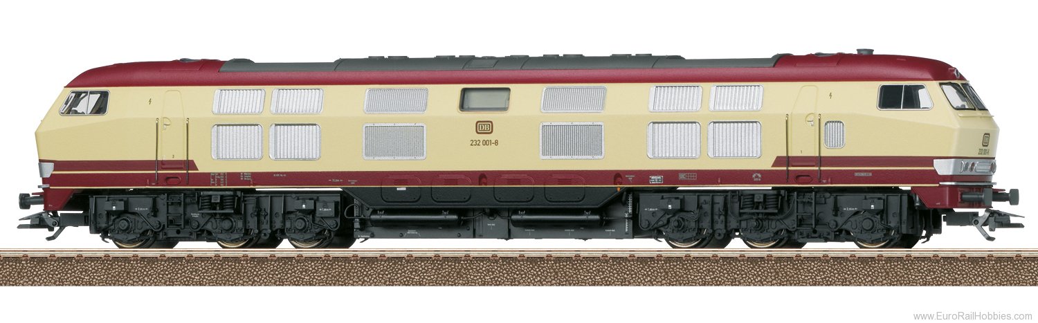 Trix 25322 TEE DSL Class 232 Diesel Locomotive (MFX/DCC 