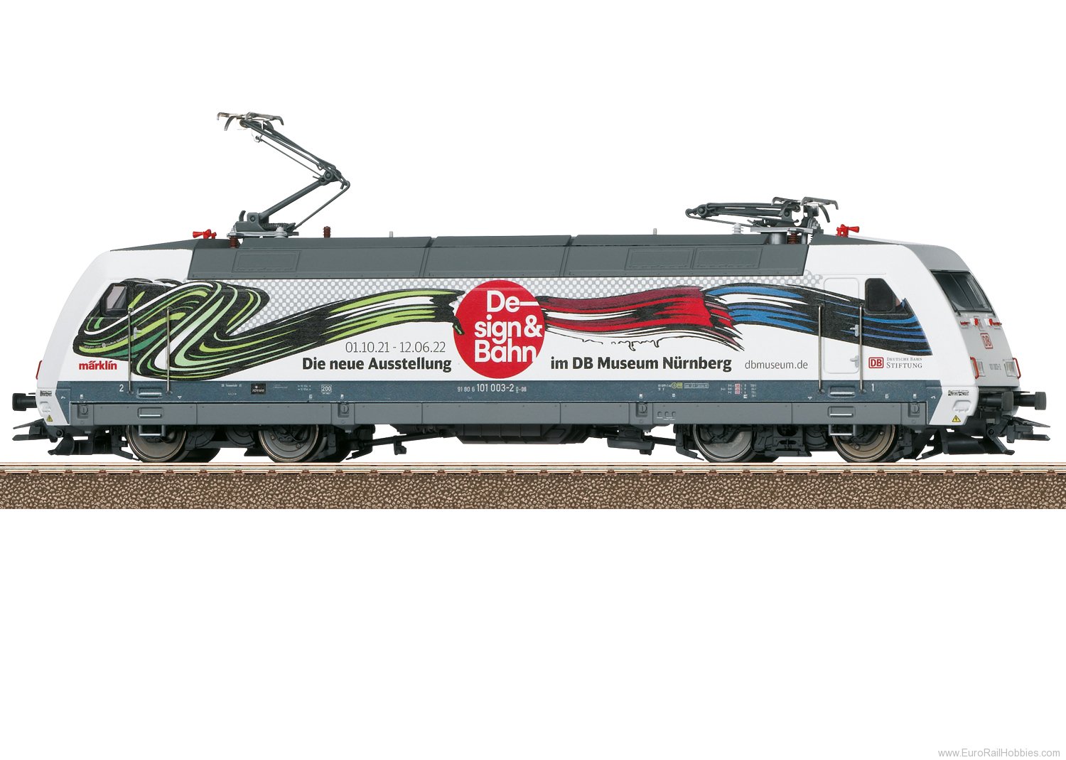 Trix 25379 DB AG Class 101 Electric Locomotive 'Design &