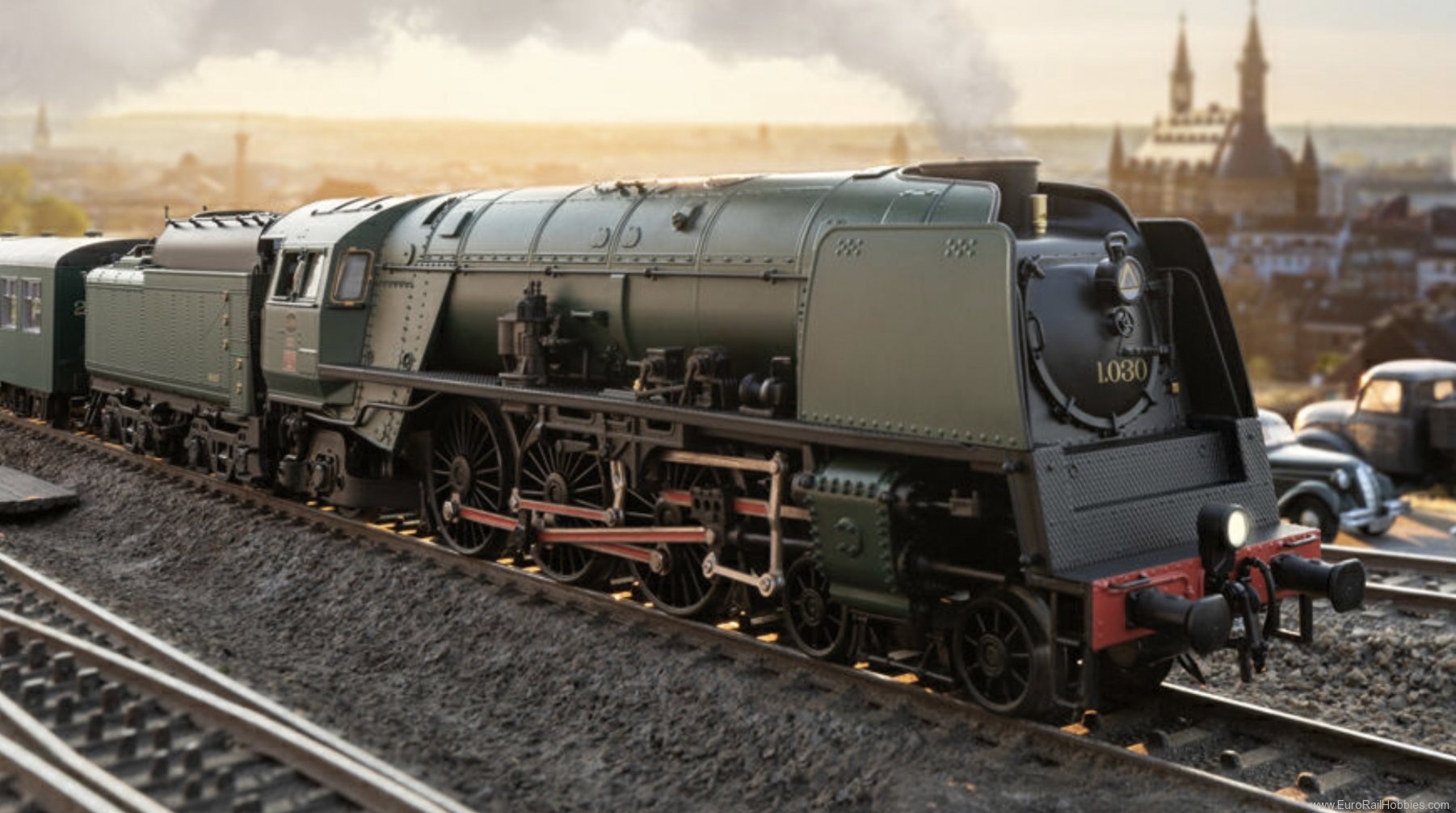 Trix 25480 SNCB Class 1 Steam Locomotive DCC/MFX w/Sound