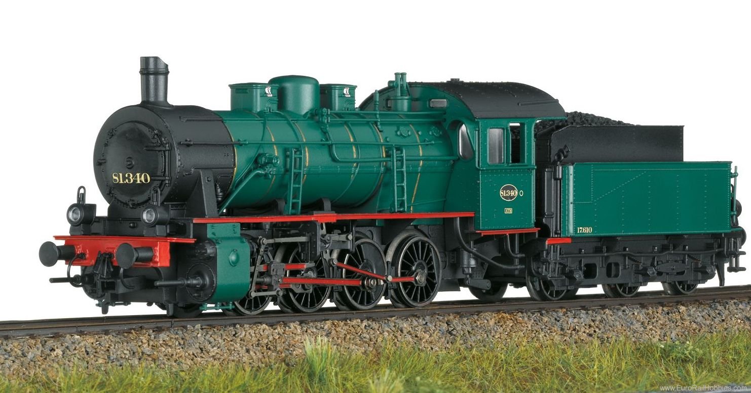 Trix 25539 SNCB Class 81 Steam Locomotive (MFX/DCC w/Sou