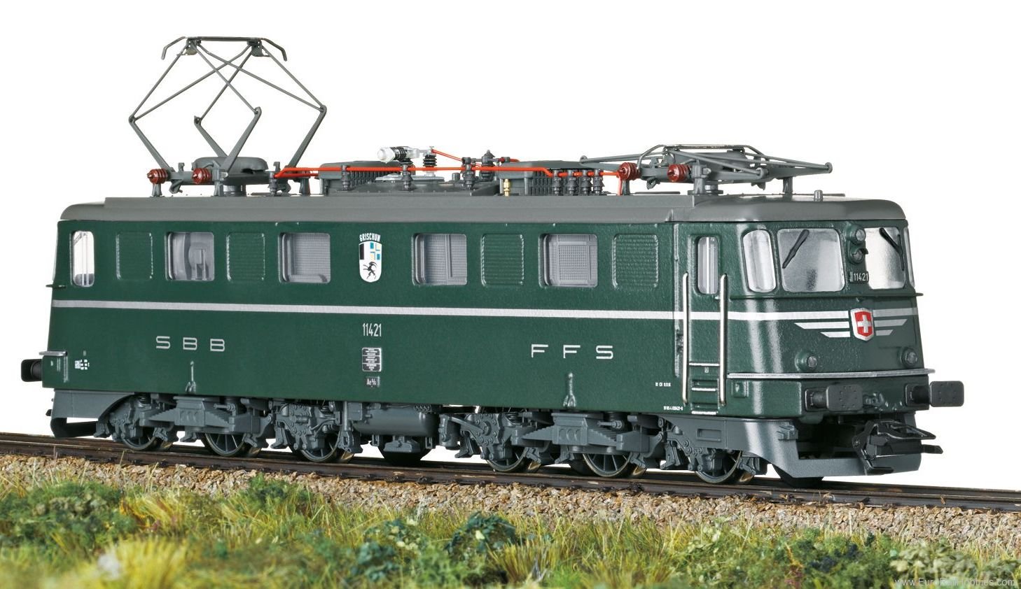 Trix 25666 Class Ae 6/6 Electric Locomotive DCC/MFX w/So