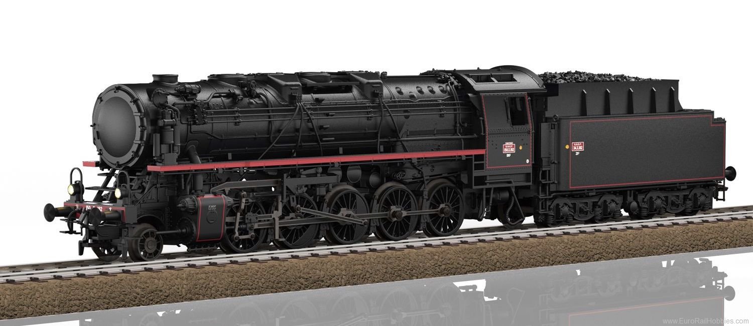 Trix 25744 SNCF Class 150 X Steam Locomotive DCC/MFX Sou