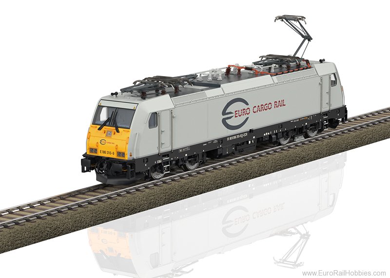 Trix 25804 Euro Cargo Rail (ECR) Class 186 Electric Loco