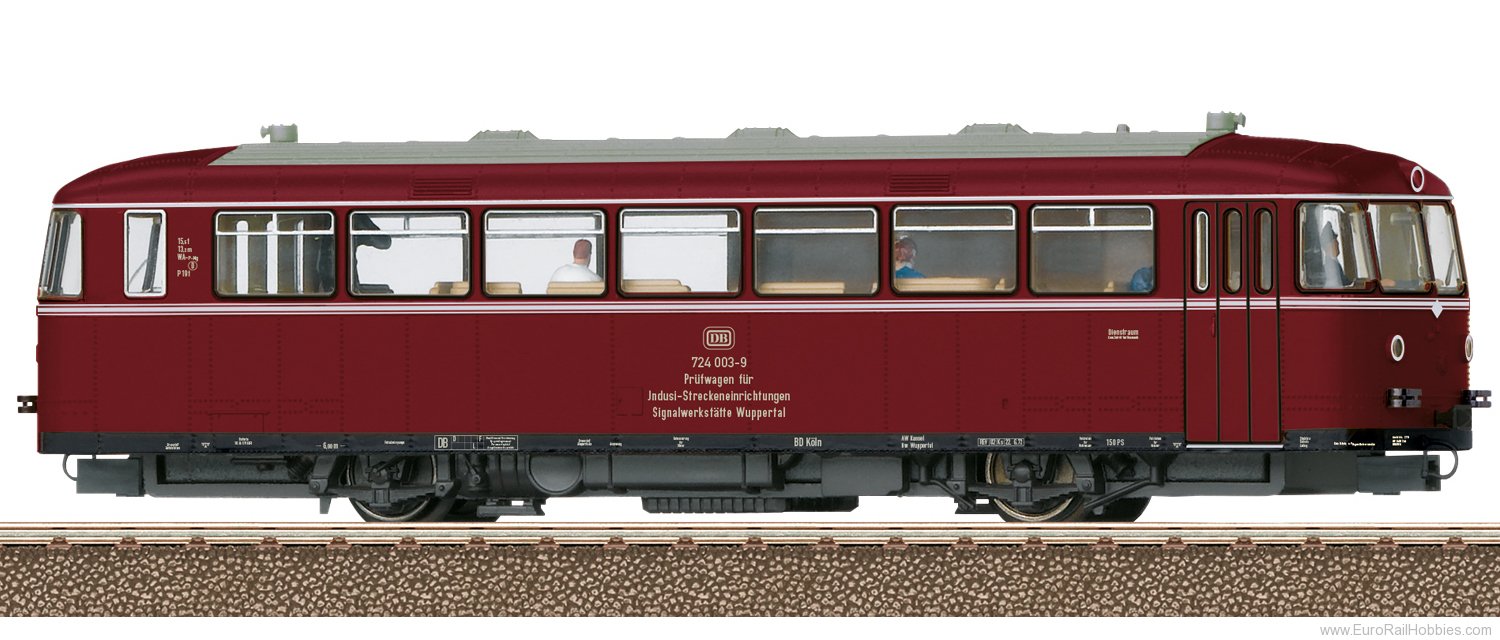 Trix 25958 DB Class 724 Powered Inductive Test Railcar (