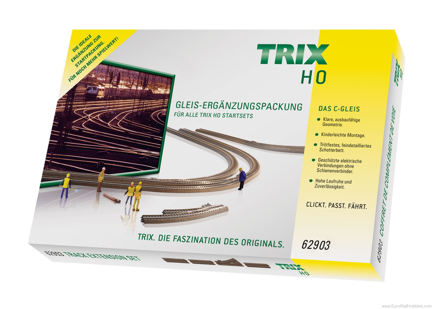 Trix 62903 Trix H0 C Track Extension Set C3