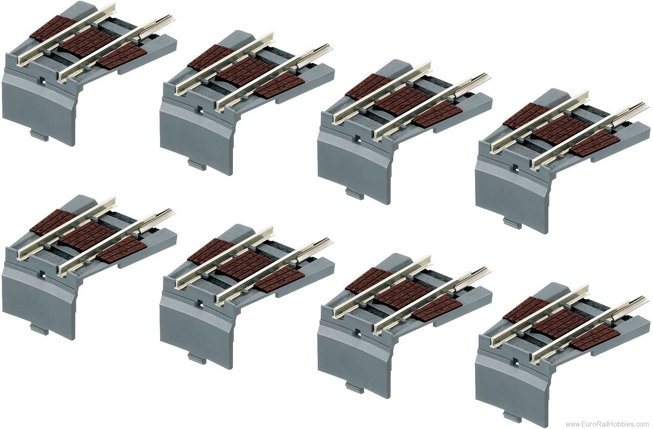 Trix 66571 Extension set for the turntable, 8 Spokes