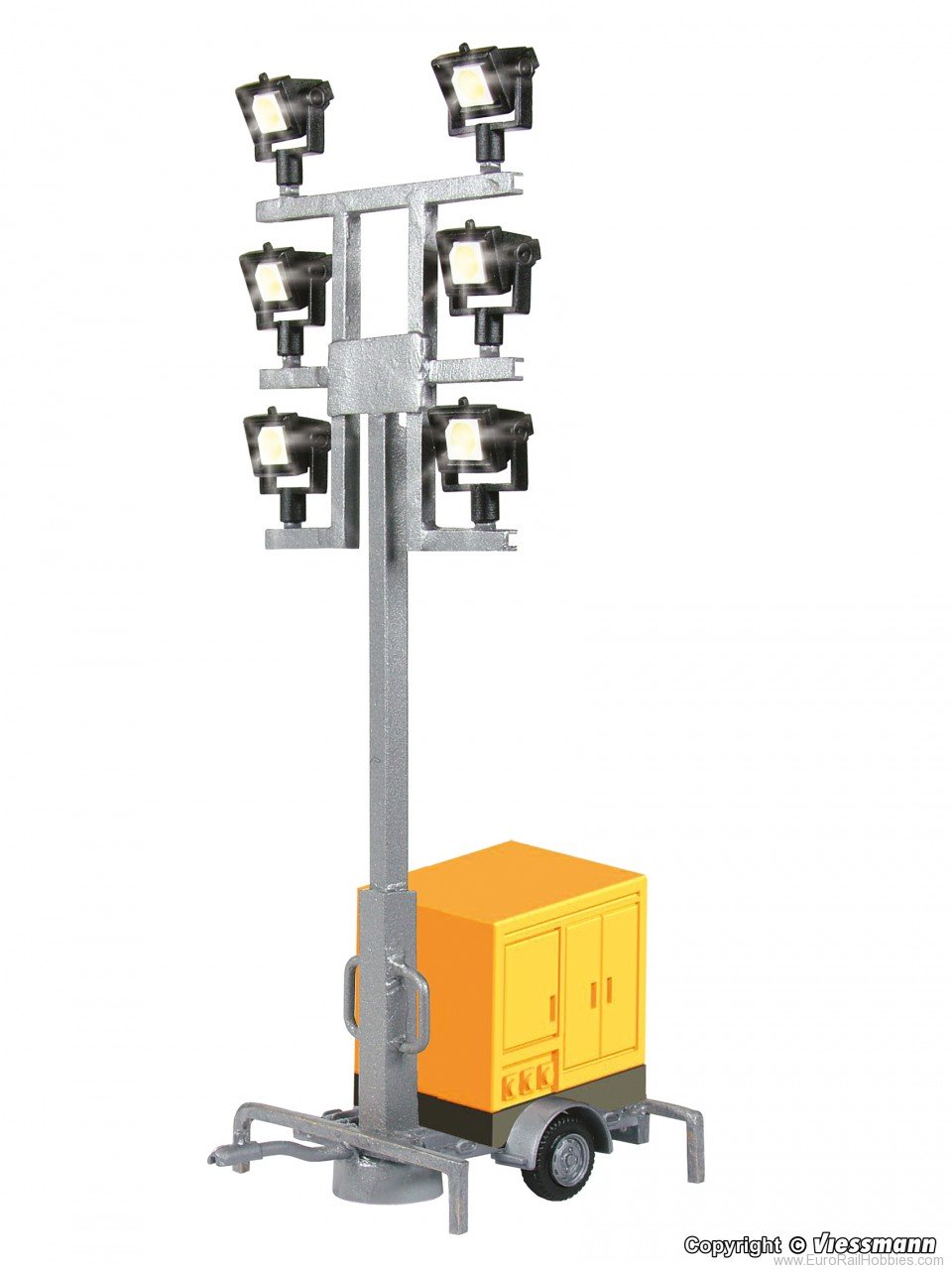 Viessmann 1343 H0 Luminous giraffe on a trailer, with 6 LEDs