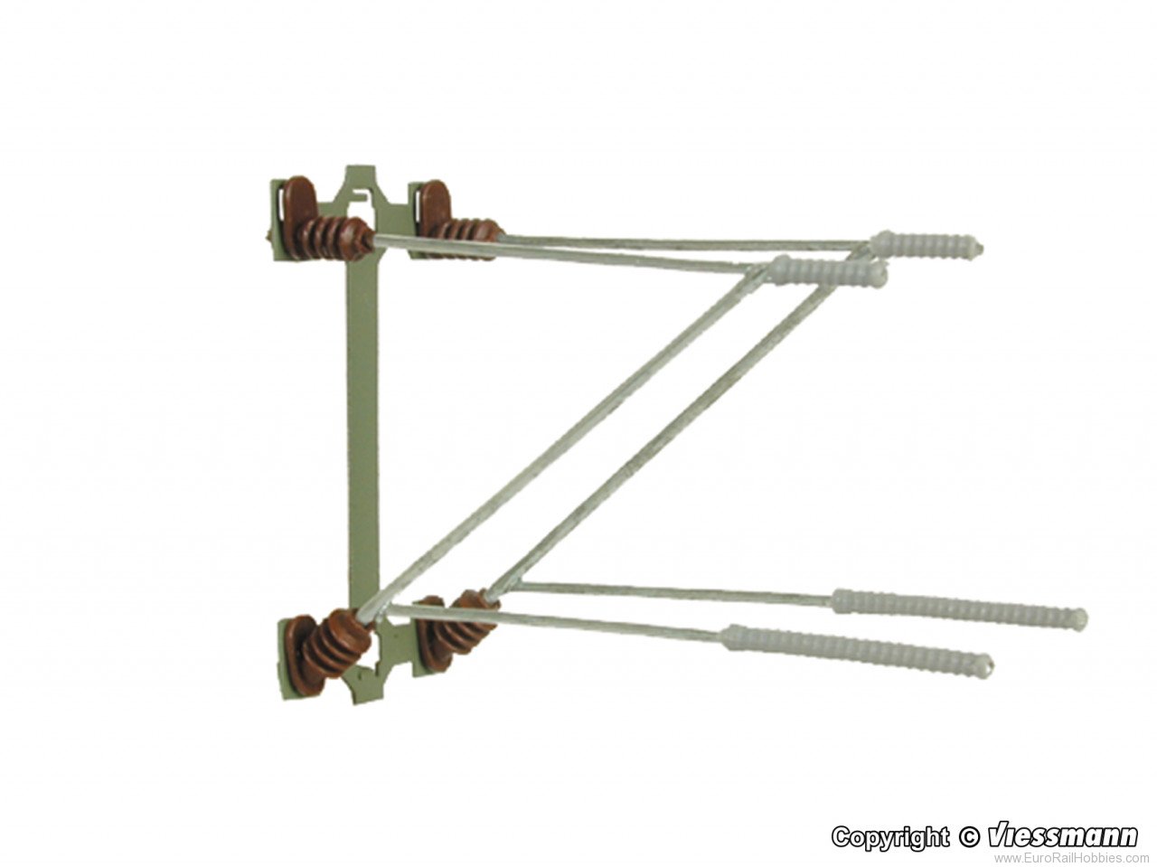 Viessmann 4172 HO Double beam, 5 pieces
