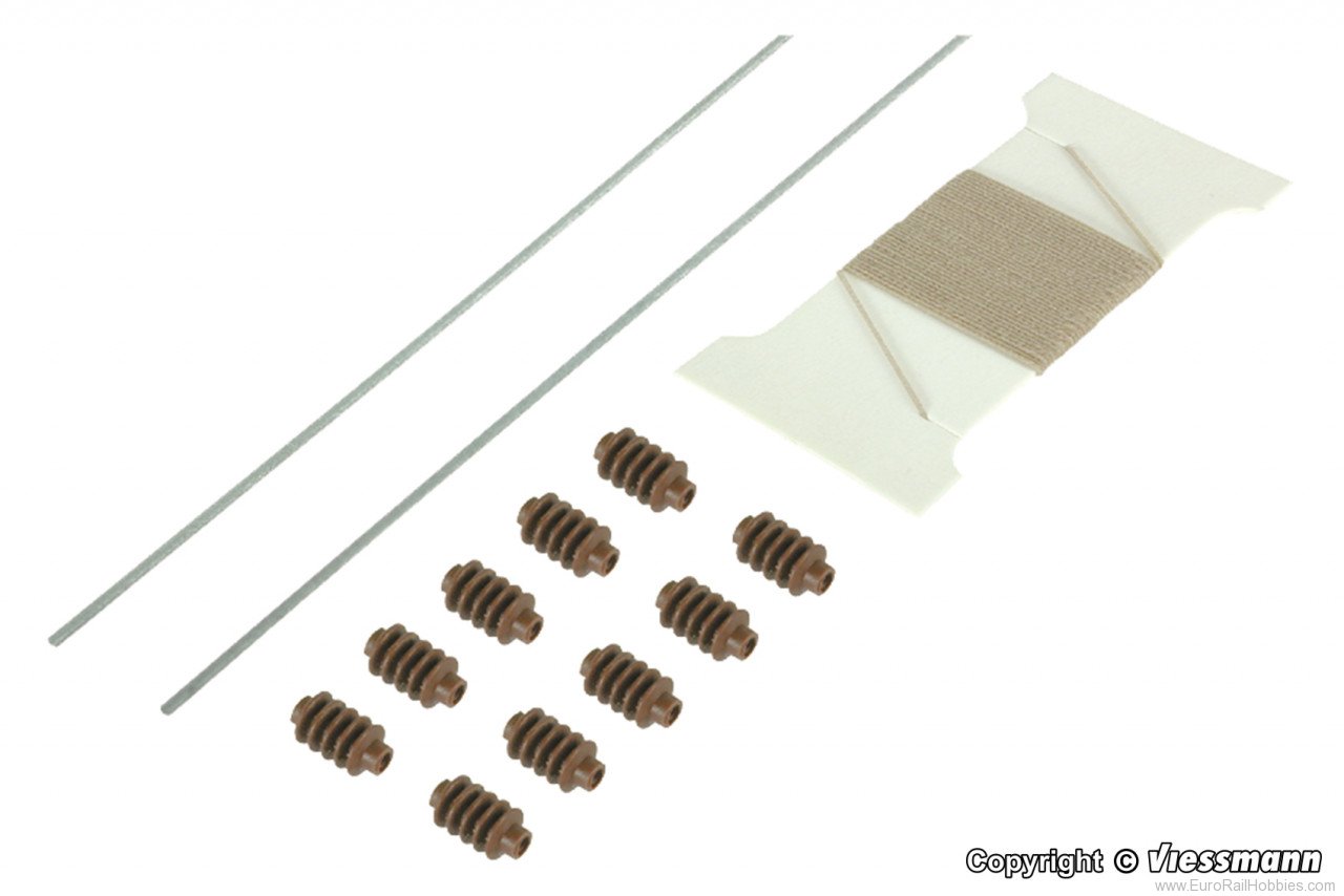 Viessmann 4276 TT Support span, cross span wires and insulat