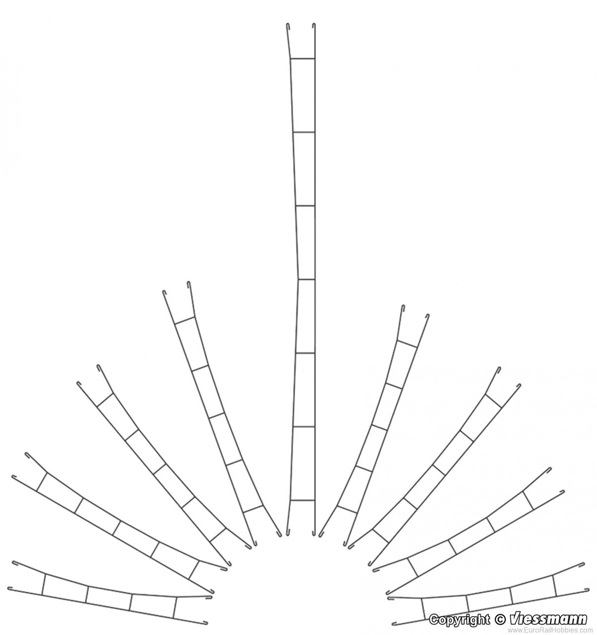 Viessmann 4339 N Catenary wire equalising piece