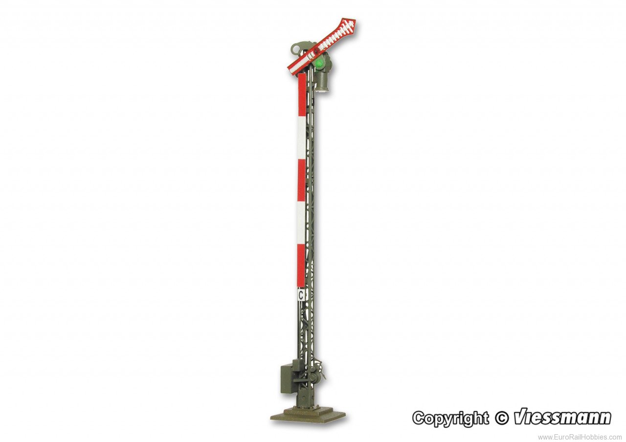 Viessmann 4505 HO Semaphore Home Signal Bavarian, single arm