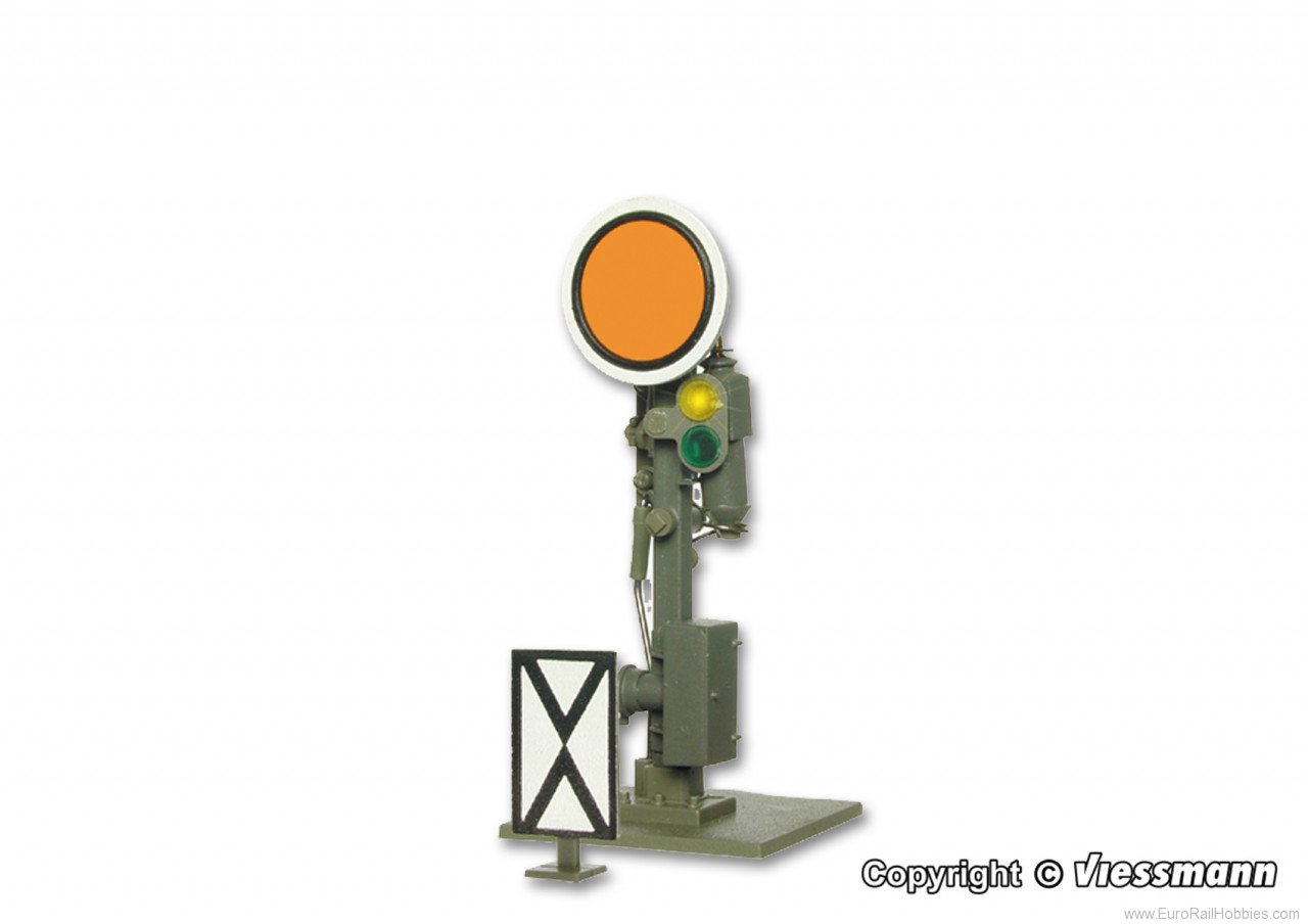 Viessmann 4906 TT Semaphore distant signal DR, movable disk