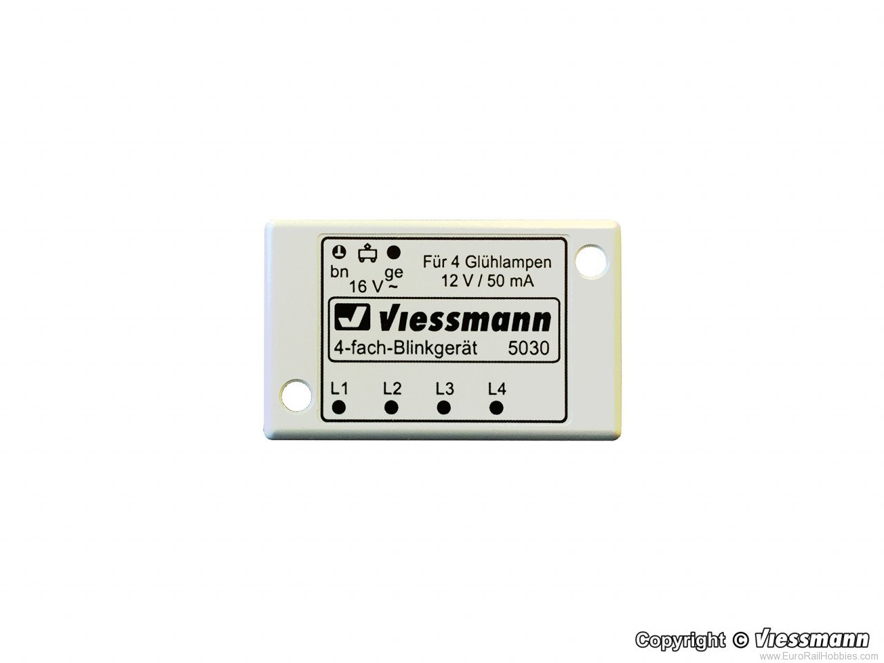 Viessmann 5030 HO Fourfold blinker electronic