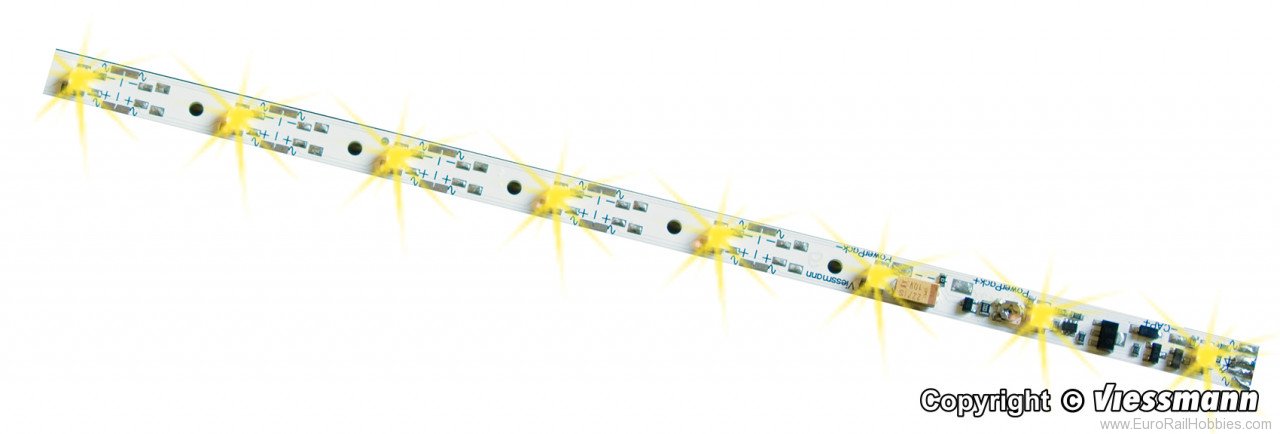 Viessmann 50495 TT Coach lighting, 8 LEDs yellow