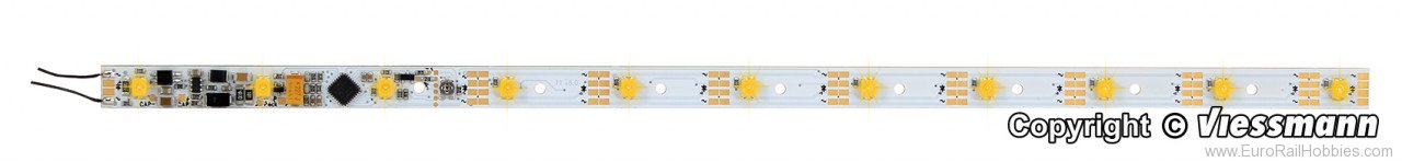 Viessmann 5076 HO Coach lighting, 11 LEDs yellow, with funct
