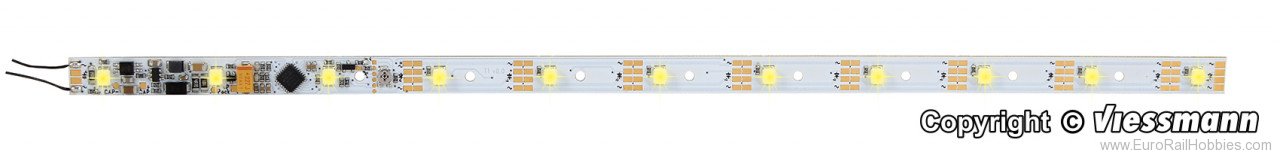 Viessmann 5077 HO Coach lighting, 11 LEDs warm-white, with f