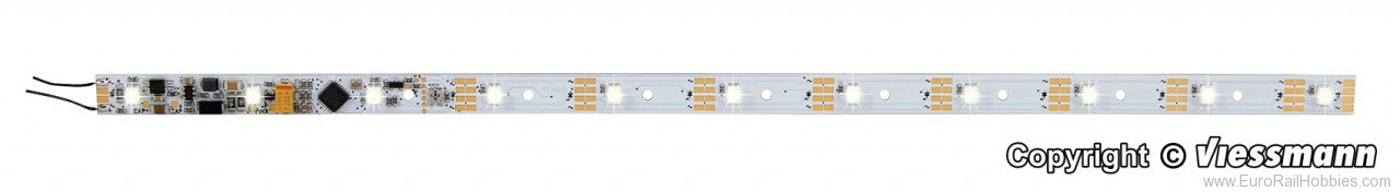 Viessmann 5078 HO Coach lighting, 11 LEDs white, with functi