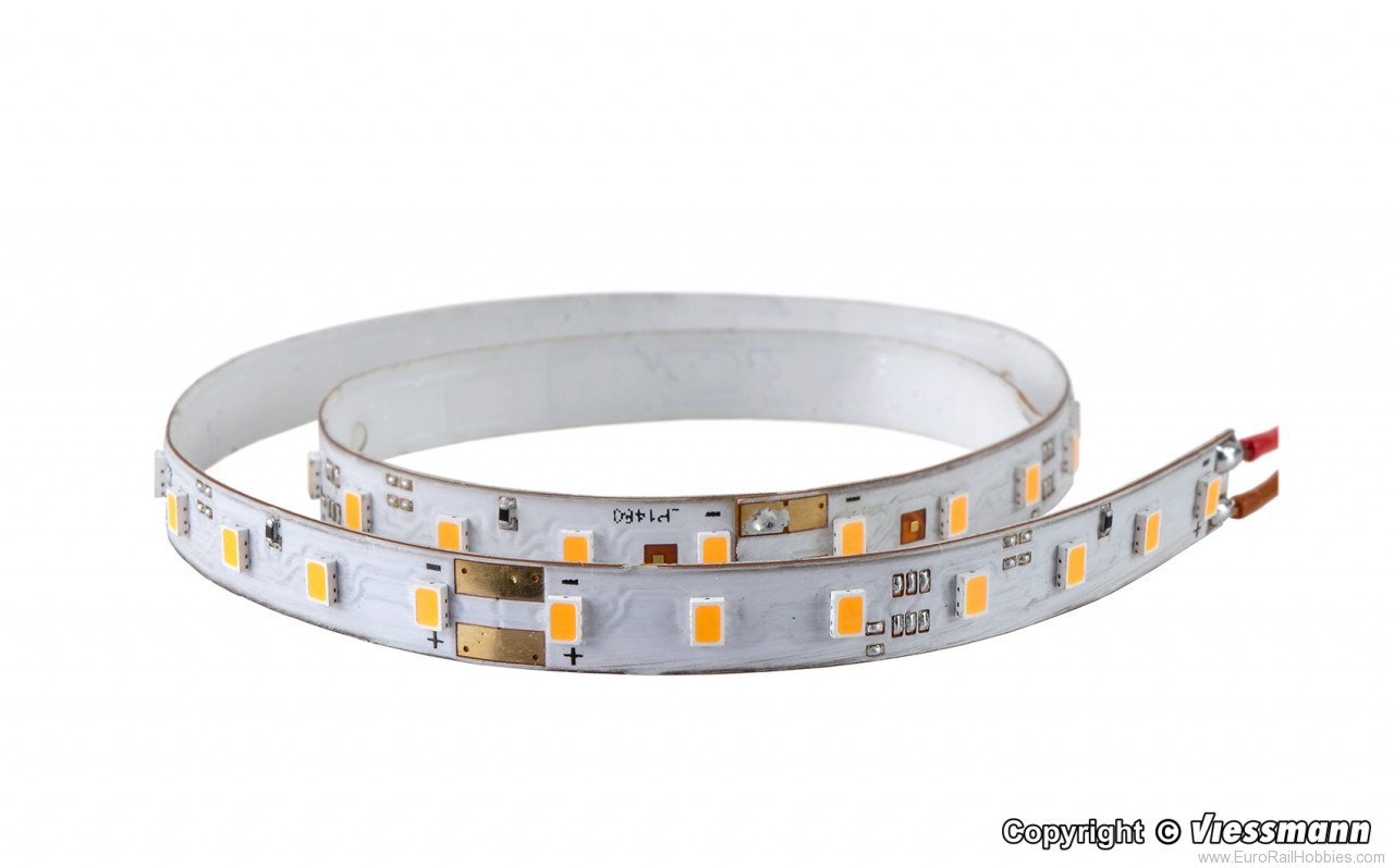 Viessmann 5088 LED light strips 8 mm wide with white LEDs 40