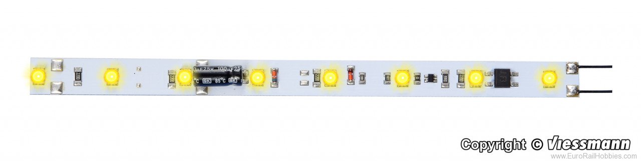 Viessmann 5092 HO, TT, N Coach lighting, 8 LEDs warm-white