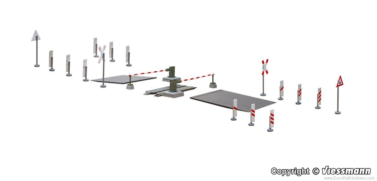 Viessmann 5108 Level crossing EBUT 80, fully automatic