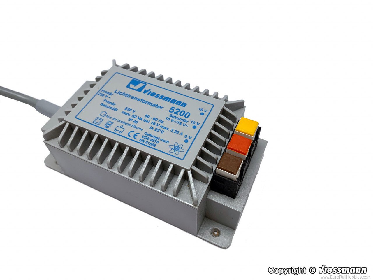 Viessmann 5200 Transformer 16V, 52 VA (230V)