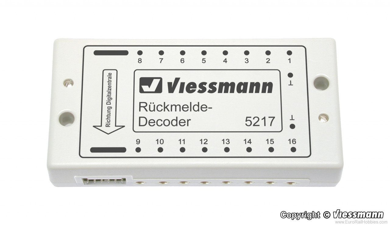 Viessmann 5217 Feedback decoder for s88-Bus