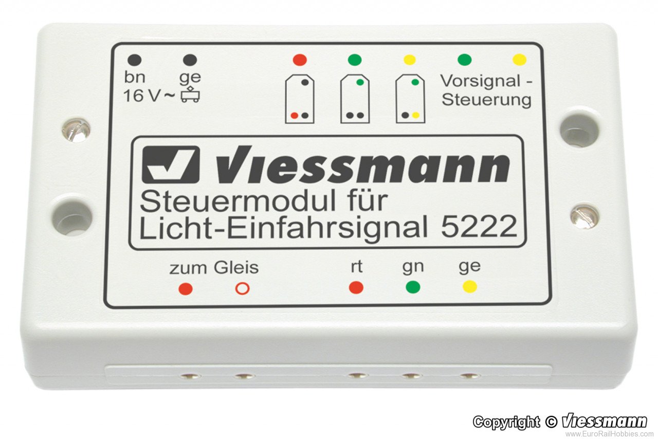 Viessmann 5222 Control module for colour light entry signals