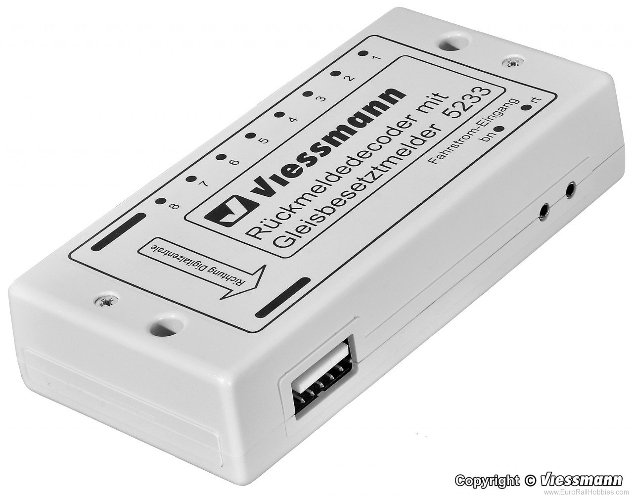 Viessmann 5233 Feedback decoder with track occupancy detecto