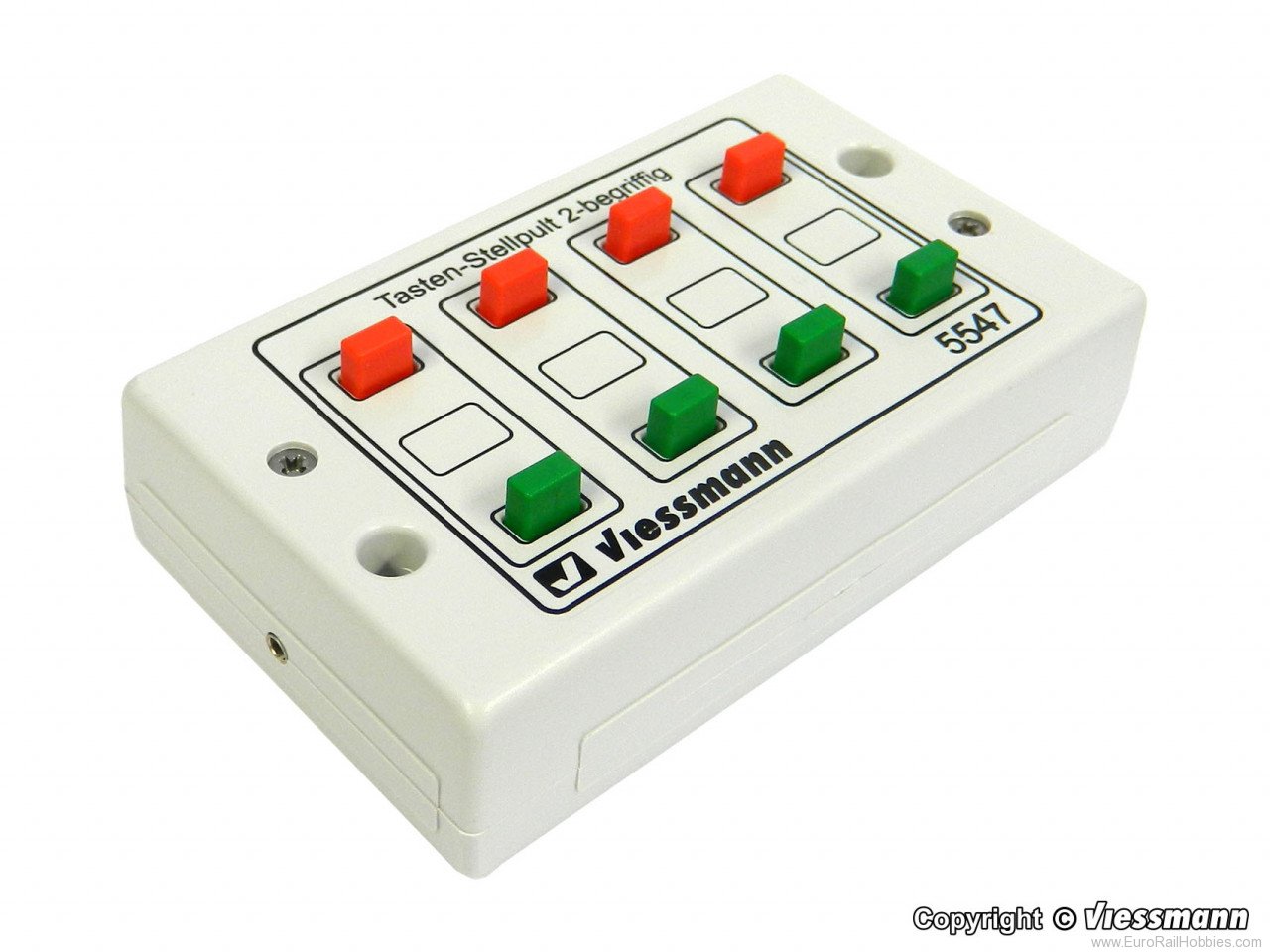 Viessmann 5547 Push button panel, double aspects