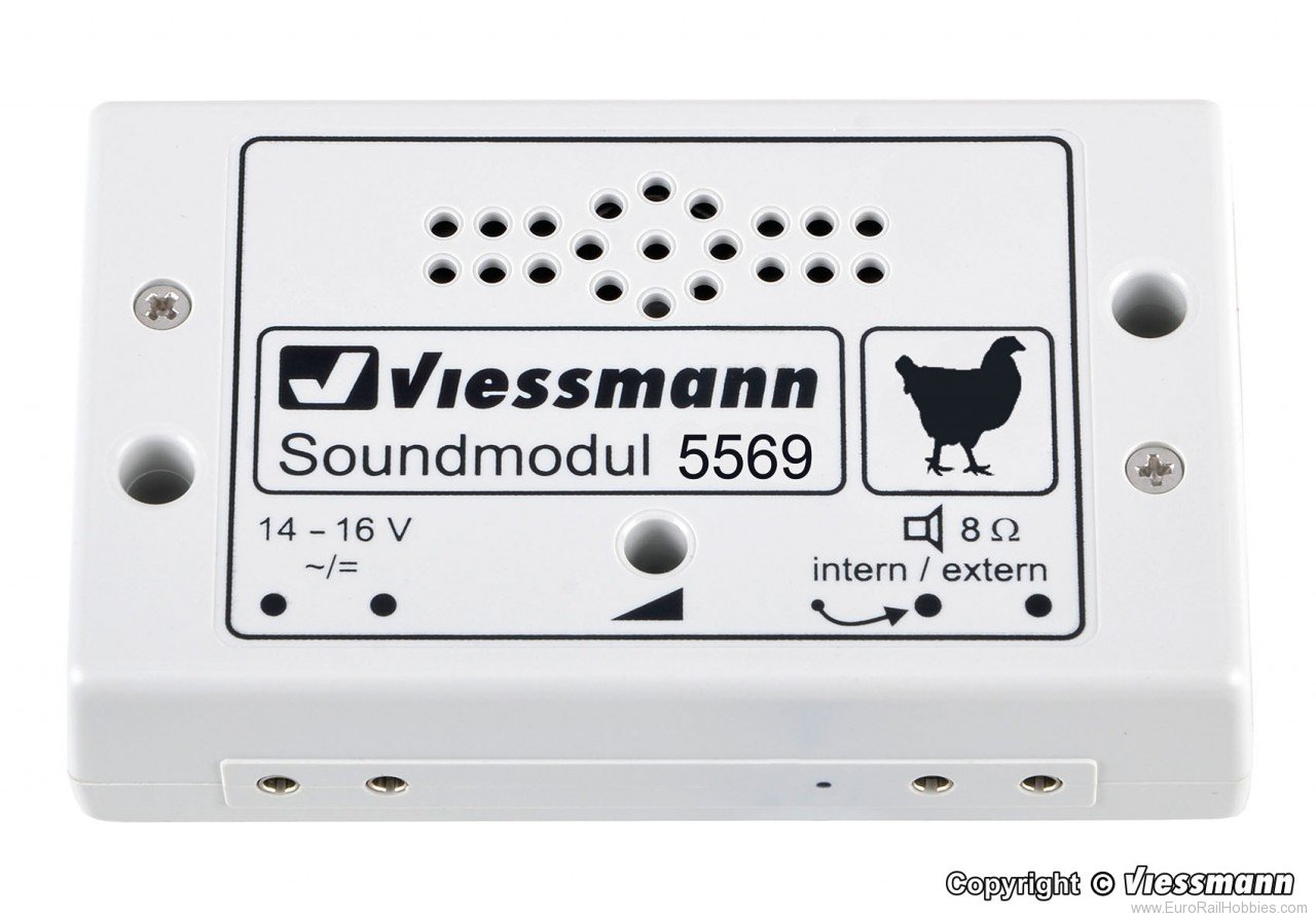 Viessmann 5569 Sound module Chicken run