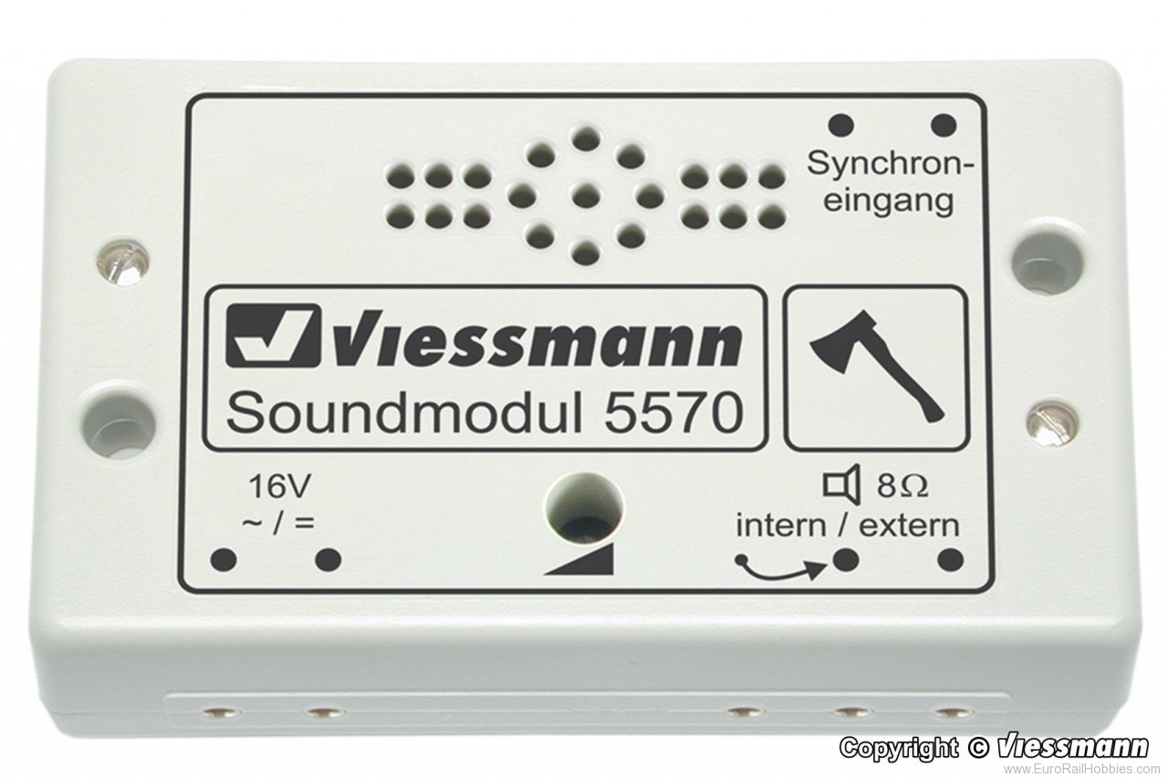 Viessmann 5570 Sound module wood chopper