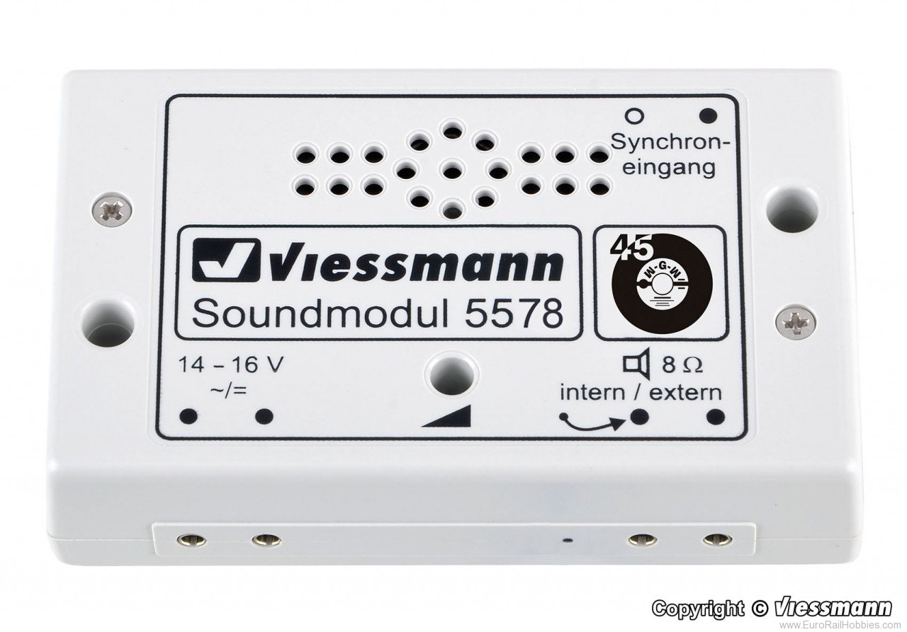 Viessmann 5578 Sound module jukebox