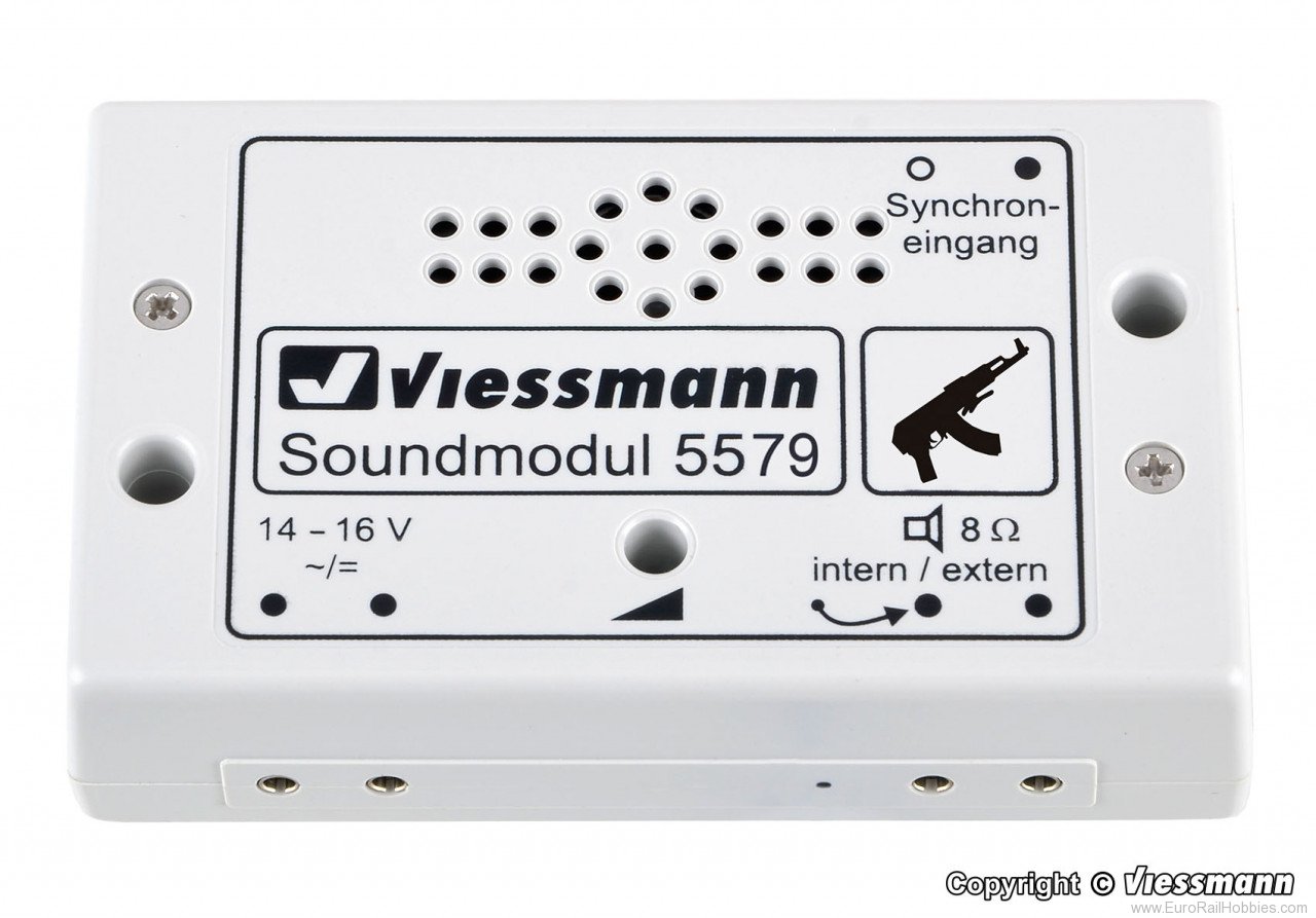 Viessmann 5579 Sound module firing range