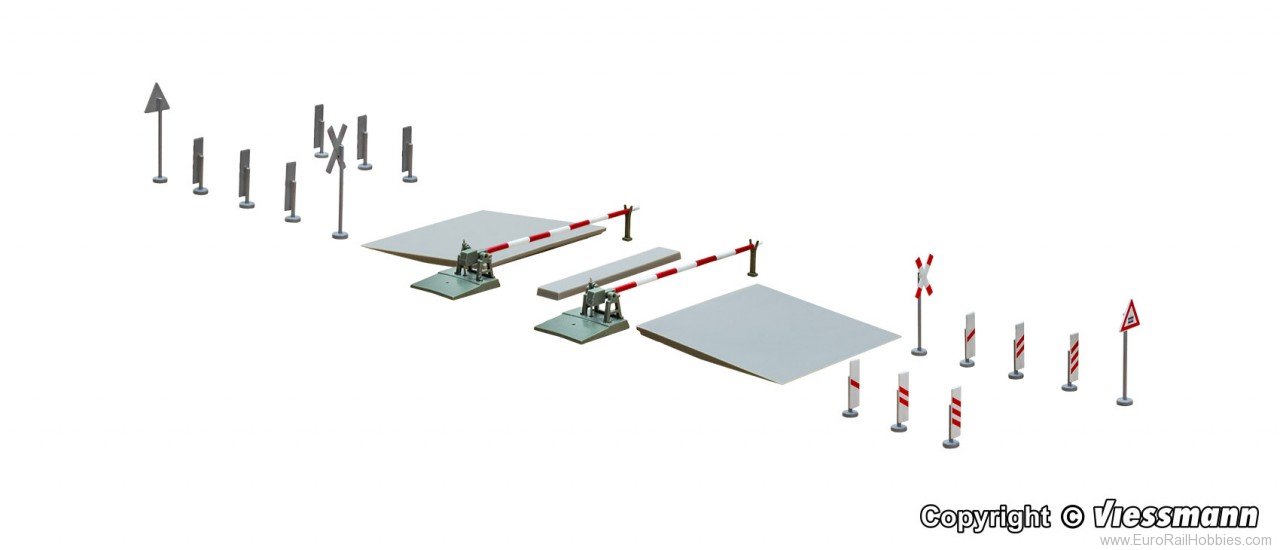 Viessmann 5900 N Level crossing, automatic