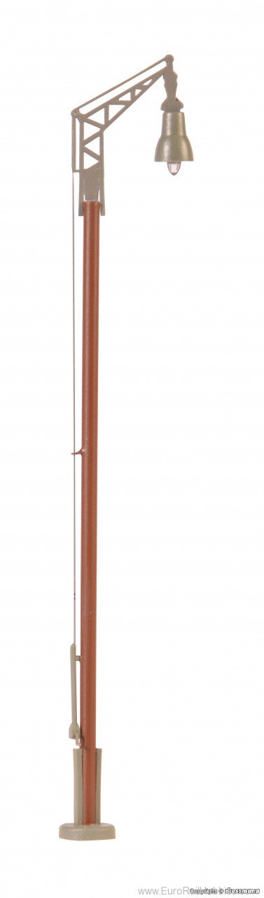 Viessmann 6061 HO Station lamp with wood mast