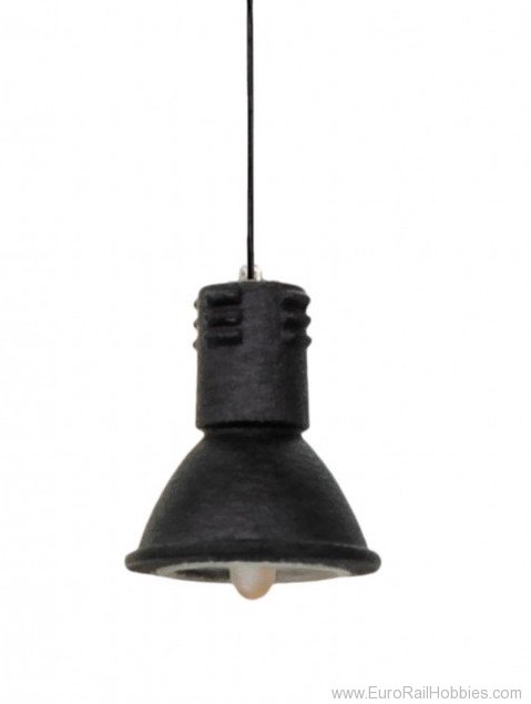 Viessmann 6086 H0 Hanging industrial lamp, LED warm-white