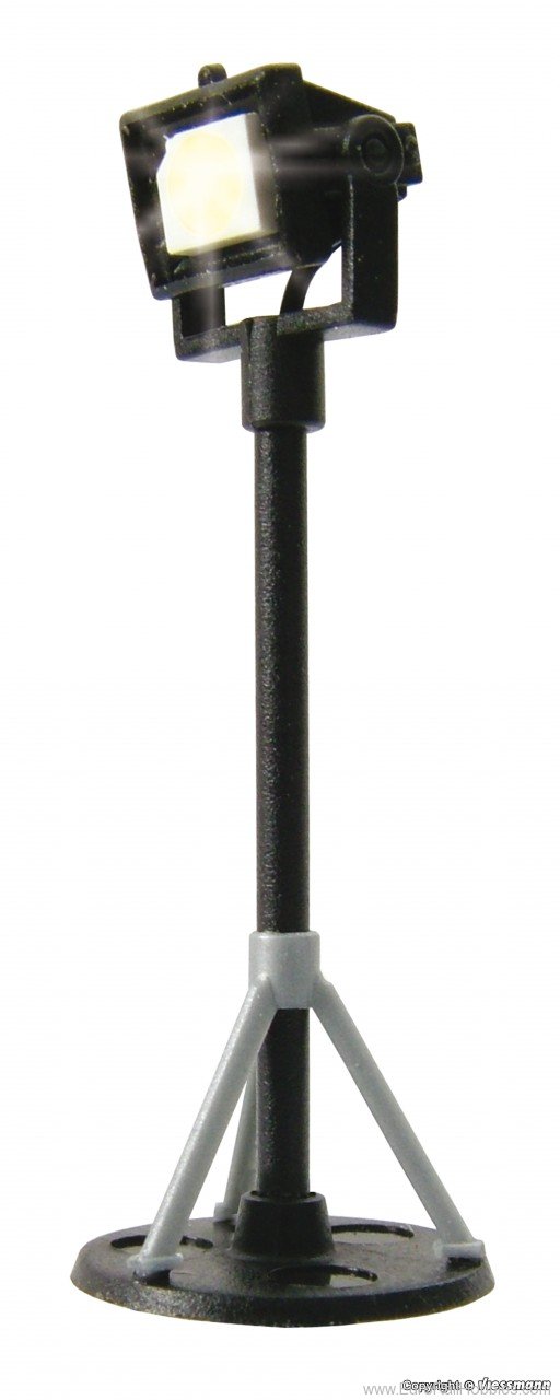 Viessmann 6335 HO Floodlight spot on tripod, LED white