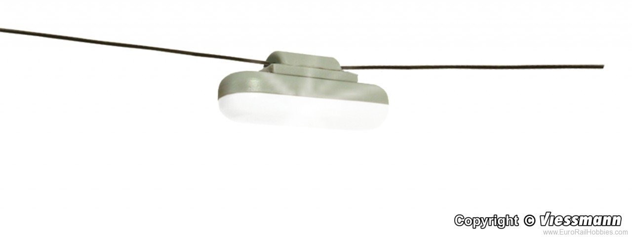 Viessmann 6366 H0 Light hanging with rope, LED white replace