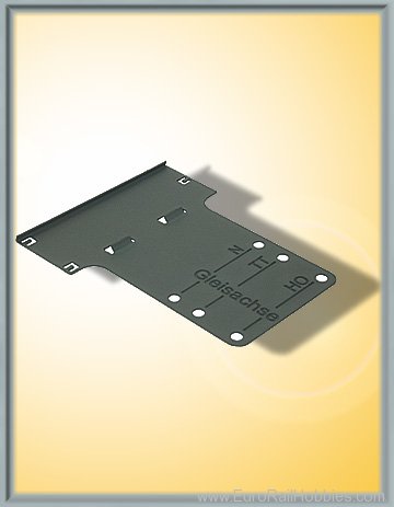 Viessmann 6837 Metal Fixing Plate for Hobby Signals (Pkg/5)