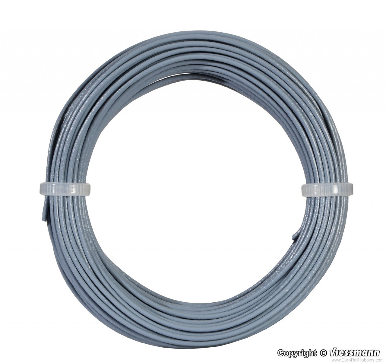 Viessmann 6868 Wire,0,14 mm dia., grey, 10 m