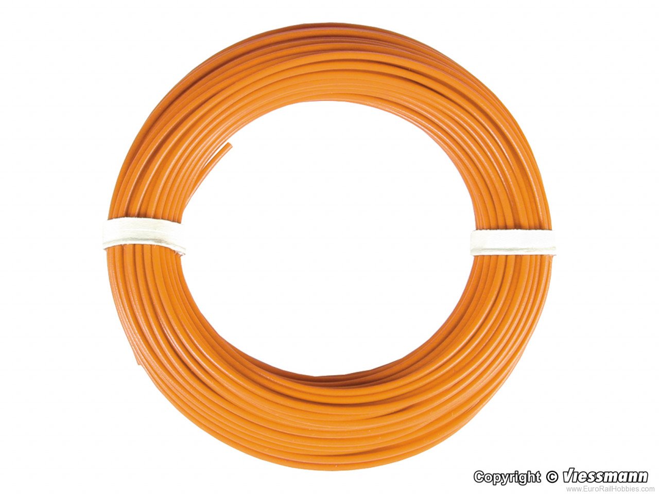 Viessmann 6869 Wire,0,14 mm dia., orange, 10 m