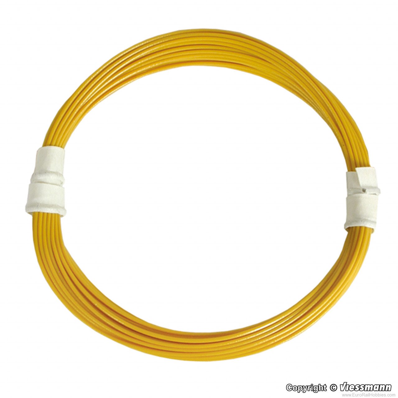 Viessmann 6891 Super thin special wire, 0,03 mm dia., yellow