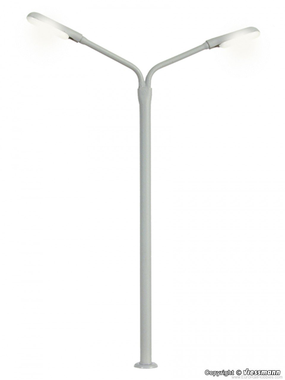 Viessmann 6995 TT Whip street light, double, LED white