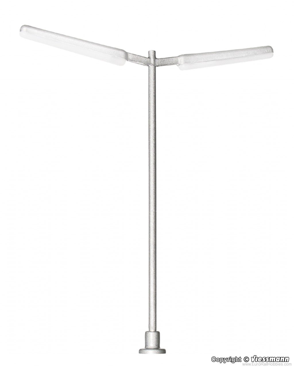 Viessmann 6999 TT Slim street lamp double, 2 LEDs white