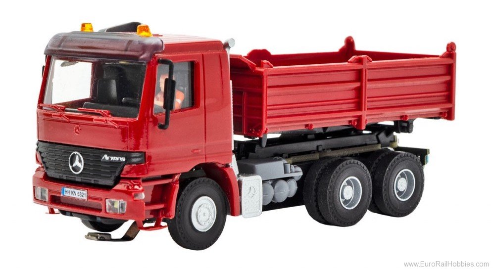 Viessmann 8014 MB ACTROS 3-axle dump truck with rotating fla